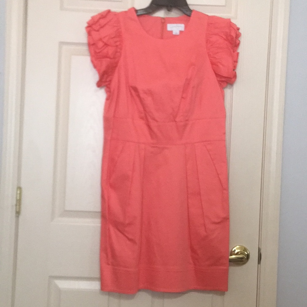 Coral Jessica Simpson Dress